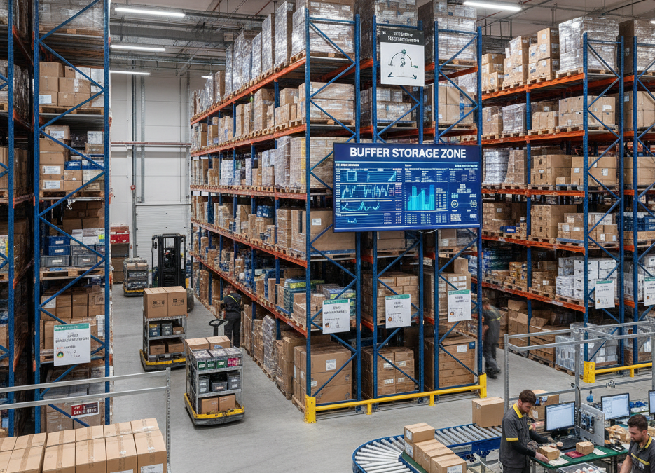 Magazyn buforowy w fulfillmencie – kiedy warto go wdrożyć?