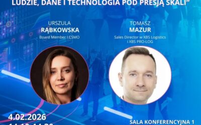 XBS wystąpił na konferencji „LODZistics Innovation – człowiek, dane, technologia – luty 2026